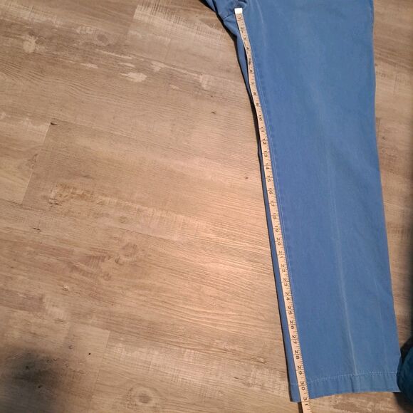 Peter Millar Pants Men's 36 Blue Chino Khaki Preppy Golf Pima Cotton Preppy - Picture 13 of 15